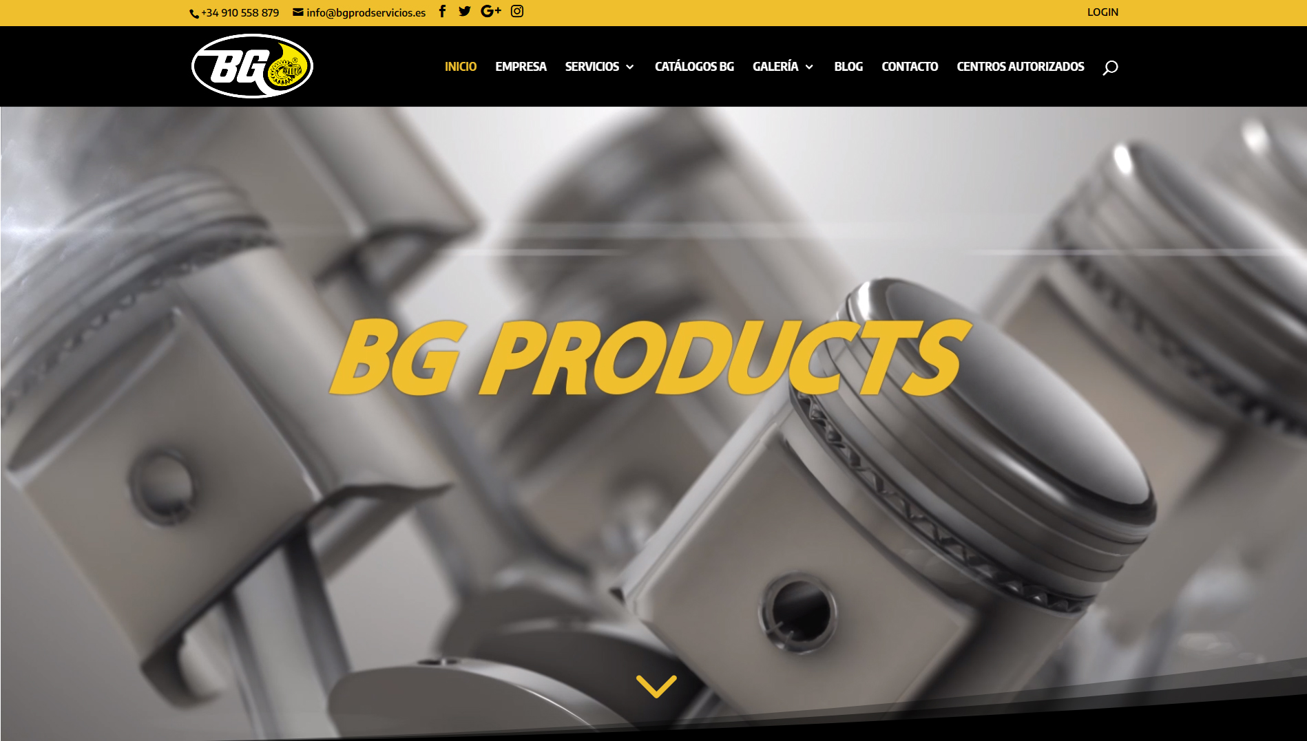 Nueva web Guaja Trading-BG Products